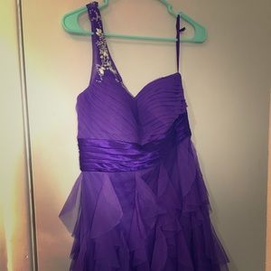 Mini Purple Dress